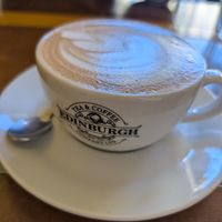 Oat latte at Guajira by Mama Tingo in Edinburgh