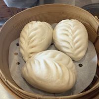 Steamed veg Bao  at Dumpling Home in San Francisco