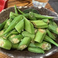 Okra  at Dumpling Home in San Francisco