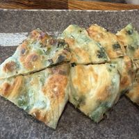 Chive pancake  at Dumpling Home in San Francisco