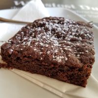 vegan brownie  at Blueorange Coffee and Bagel - Margaretenstrasse in Vienna
