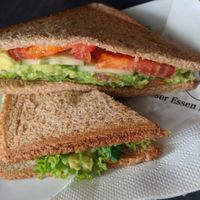 avocado sandwich at Blueorange Coffee and Bagel - Margaretenstrasse in Vienna