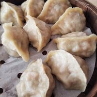 Steamed veggie dumplings at Yang's Dumpling House in Kirkland