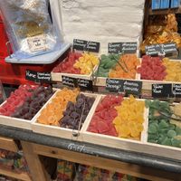 vegan cuberdons  at La Belgique Gourmande in Bruxelles