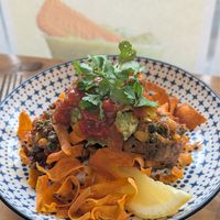 Mexican corn fritters at Little Bunny Cafe in Kensington