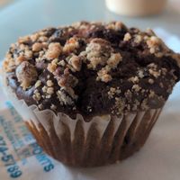 Pumpkin chip muffin at BREW Five Points in Jacksonville