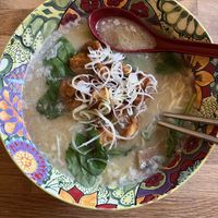 Ramen with tofu  at Helens Sushi in Stockholm