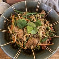 Vegan dish of the day! Weirdest and best tofu I’ve had in a while   at Helens Sushi in Stockholm