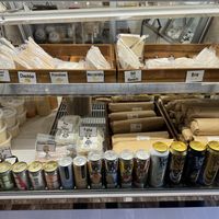 Vegan cheeses  at The Herbivorous Butcher in Minneapolis