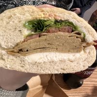 Turkey dill havarti sandwich   at The Herbivorous Butcher in Minneapolis