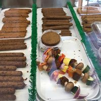 Sausages at The Herbivorous Butcher in Minneapolis