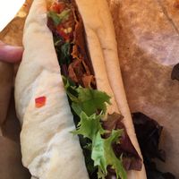 Italian Cold Cut Sandwich-half at The Herbivorous Butcher in Minneapolis