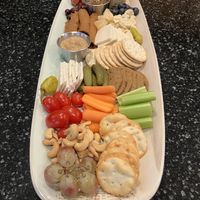 Thanksgiving vegan charcuterie board. Big thanks to Aubry for the awesome meat & cheese recommendations!  at The Herbivorous Butcher in Minneapolis