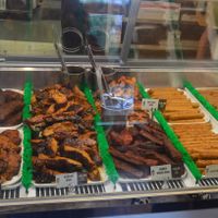 Ribs and sausage  at The Herbivorous Butcher in Minneapolis