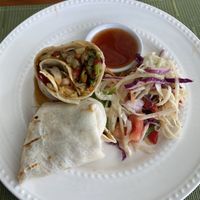 Vegetable wrap   at Erakor Island Resort in Port Vila