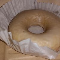 Maple Doughnut  at Powerplant Superfood Cafe in Los Angeles