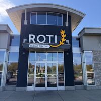 Indian restaurant with many vegan options.  at Roti Indian Kitchen in Grand Rapids