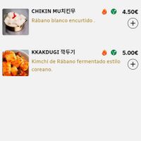 vegan starters at Savor Hub - Korean Fried Chicken in Comunidad De Madrid