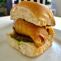 Samosa pav  at Bikanerwala - Arjan in Dubai