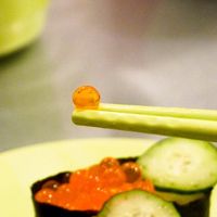 Fish Egg Warship Sushi at Shuiwen in Taipei