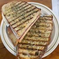 Ham n cheese sandwich   at Casa da Mully in Lisbon