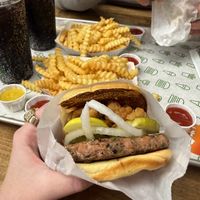 Veggie burguer!  at Shake Shack - Square One Shopping Centre in Mississauga