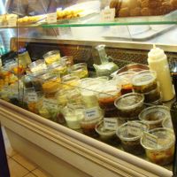 you can buy some things to take home... at Chez Le Libanais in Paris