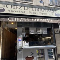 Store front  at Chez Le Libanais in Paris