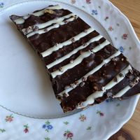 Crunchy brick chocolate  at Schokoladenwerk Hattingen in Nordrhein-westfalen