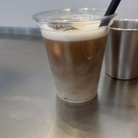 Ice flat white   at Alterna - Mostrador in Barcelona