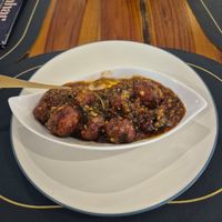 Vegetable Manchurian at Aahar - Pure Vegetarian Indian Restaurant Kuta in Kuta