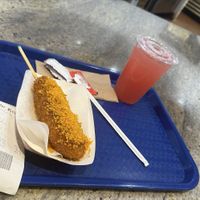 Spicy Sweet Chili Doritos Kong Dog and Strawberry Lemonadee  at Kong Dog King of Prussia in King Of Prussia
