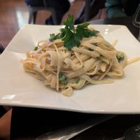 Fettuccini Alfredo at Alice & Friends in Oak Park in Oak Park