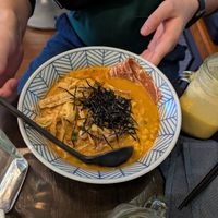 Miso Ramen at Alice & Friends in Oak Park in Oak Park