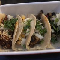 All 4 choices for the vegan tacos ?  at Sand Pebbles Lounge in Beijing