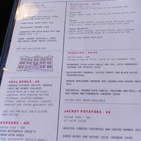 Menu June 2026 at Phoenix Cafe Bar in Exeter