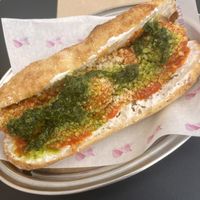 Meatball sub - daily special   at Kitsune Athens Bistrot in Athens