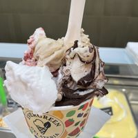   at Evergreen Gelateria in Valletta