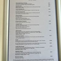Menú   at Cawdor Castle Cafe in Nairn