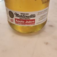 Apple juice at Tommy's Folly Café in Cape May