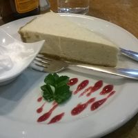 lemon and coconut raw pie at Reality Bites Cafe in Rangiora