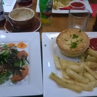 cashew pie at Reality Bites Cafe in Rangiora