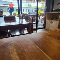 Indoor and outdoor tables (they have aircondition) at Taco Island Bali, Seminyak in Bali