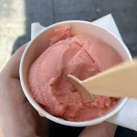 Watermelon sorbet  at Andersen’s of Denmark in Sydney