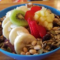 acai bowl at The Surfinista Cafe in Cocoa Beach