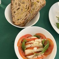 Burrata  at Sessarego in Mexico City