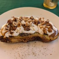 Delicious French toast! at Sessarego in Mexico City