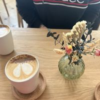 Dirty chai  at Grounded in Aberdeen