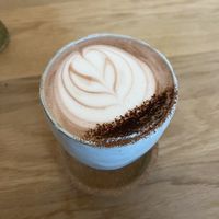 Hot chocolate   at Grounded in Aberdeen