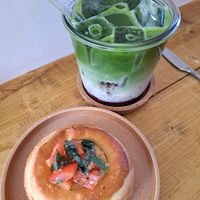 Tomato basil cashew at Grounded in Aberdeen